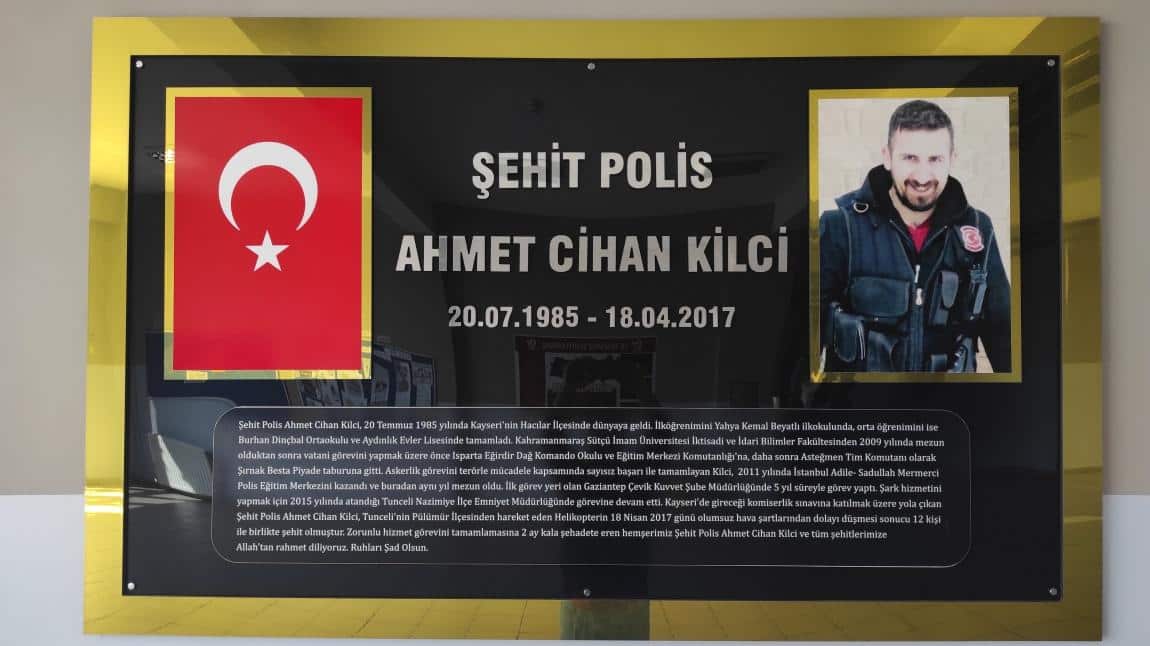 Şehit Polis Ahmet Cihan KİLCİ mezar ziyareti